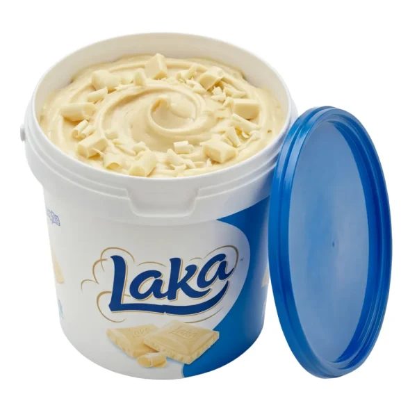 Balde de Recheio Laka 3kg - Chocolate Branco