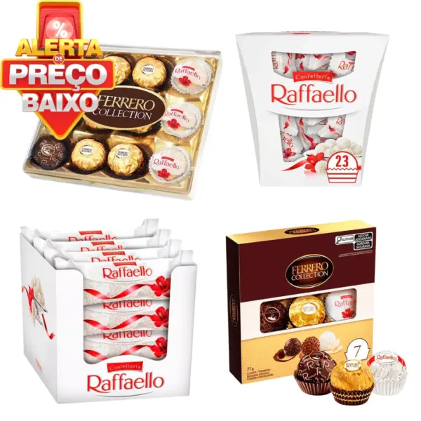 Combo Festa Ferrero — Collection + Raffaello