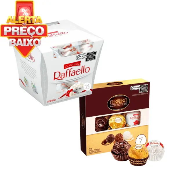 Combo Raffaello T15 + Ferrero Collection T7