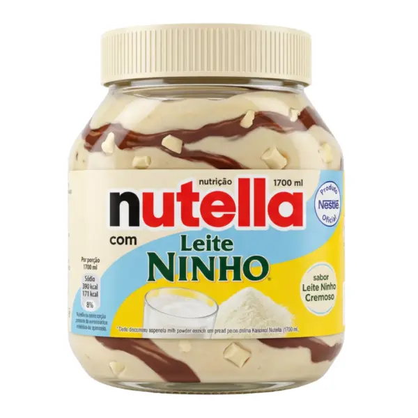 Nutella com Leite Ninho 1700ml