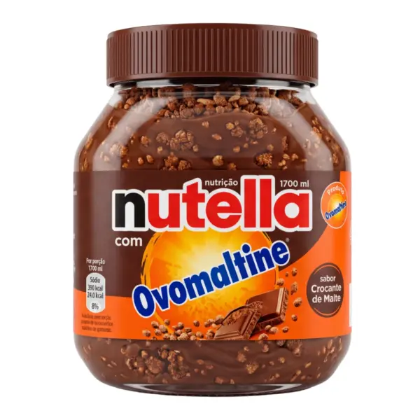 Nutella com Ovomaltine Crocante 1700ml