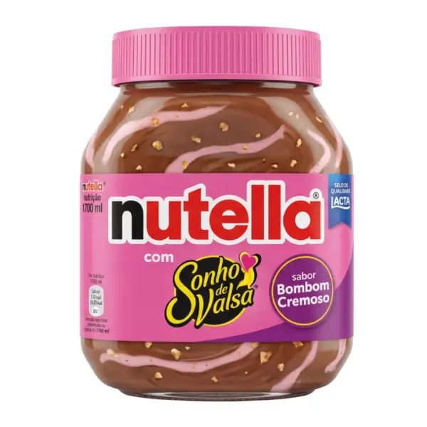 Nutella Sonho de Valsa Bombom Cremoso 1700ml